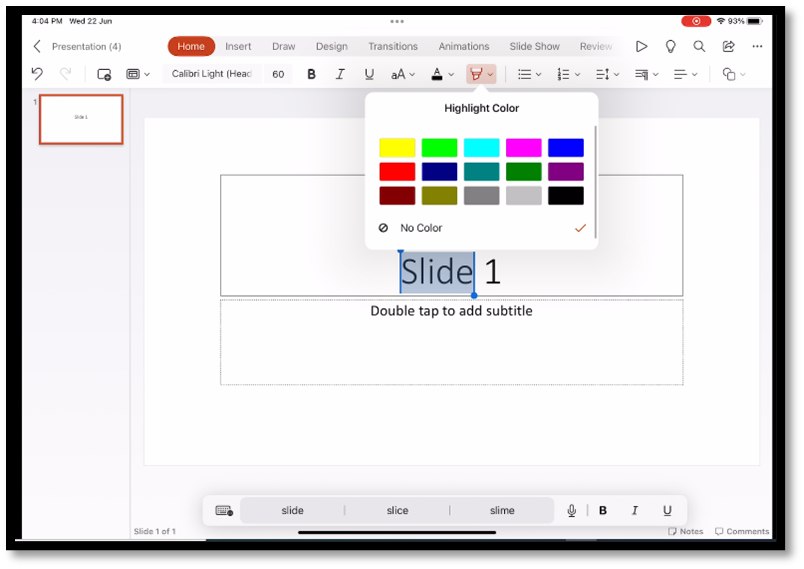 Microsoft Office trên iPad đã hỗ trợ tính năng chuyển chữ viết tay thành  văn bản