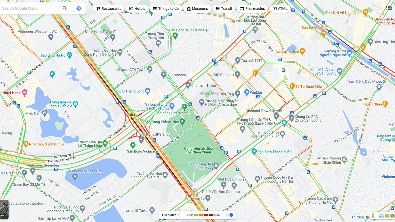 Google Maps Traffic2 