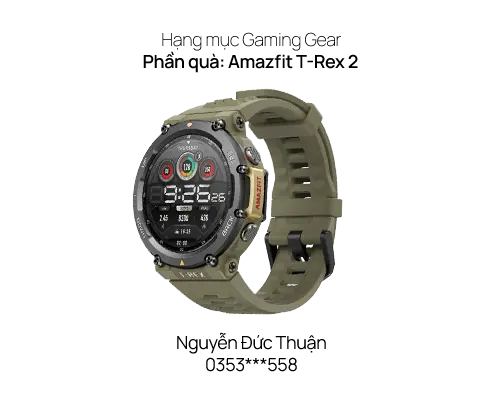 CÔNG BỐ MINIGAME - GAMING GEAR