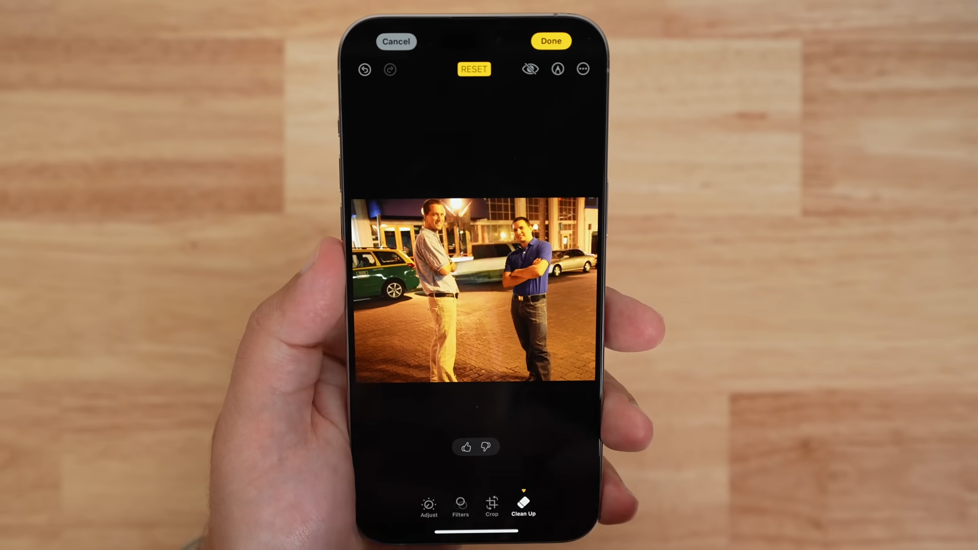 Clean Up của iOS 18.1 beta