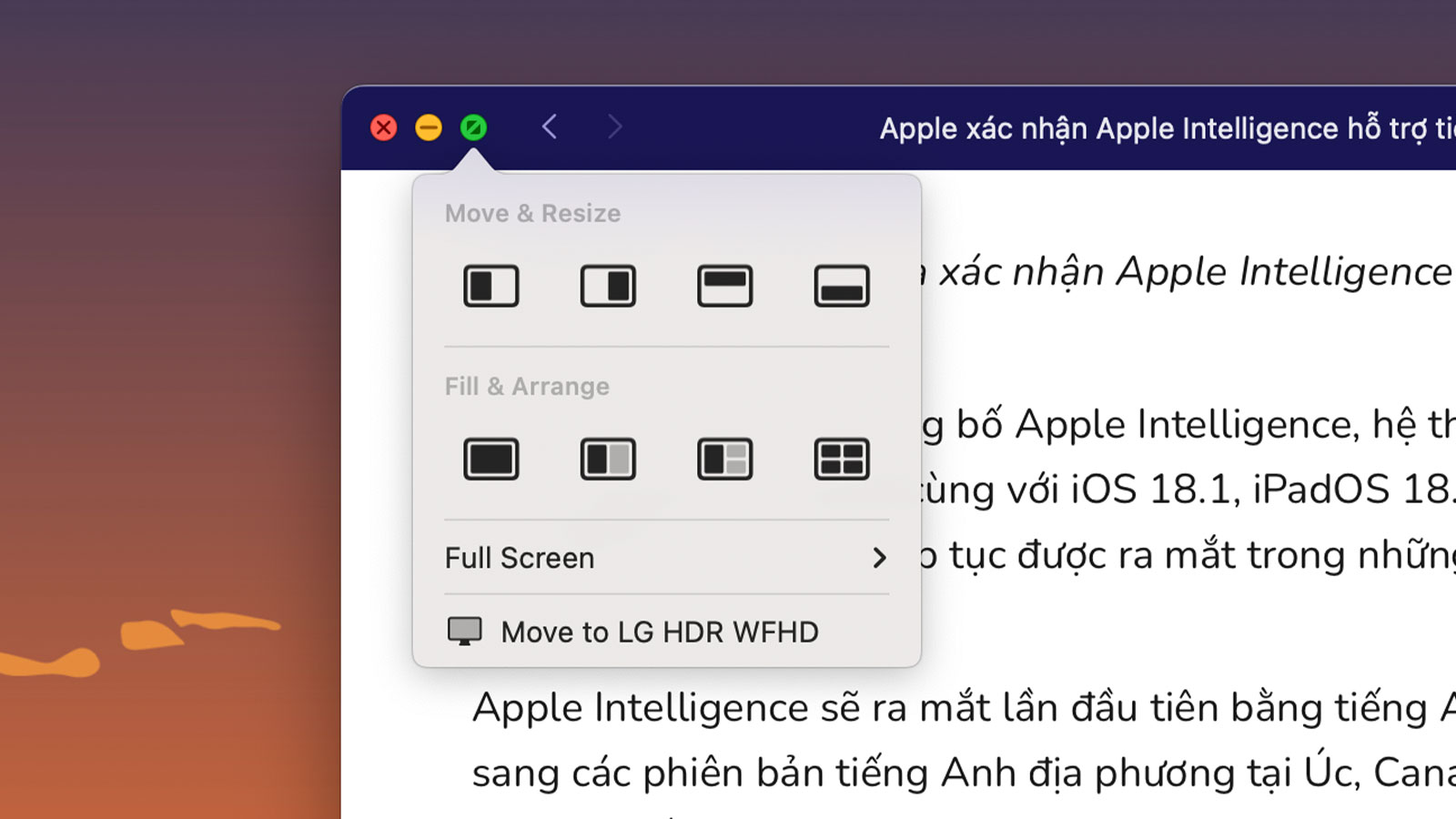 macOS Sequoia