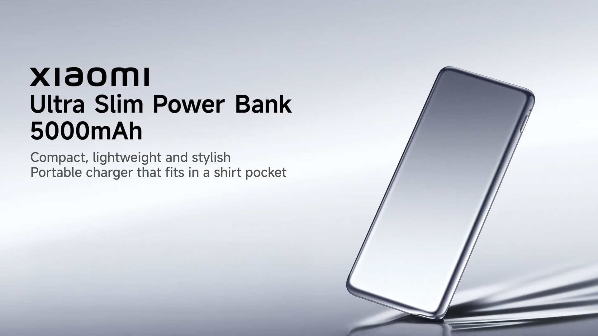 Xiaomi ra mắt sạc dự phòng Ultra Slim Power Bank 5000mAh với giá chỉ 450.000đ