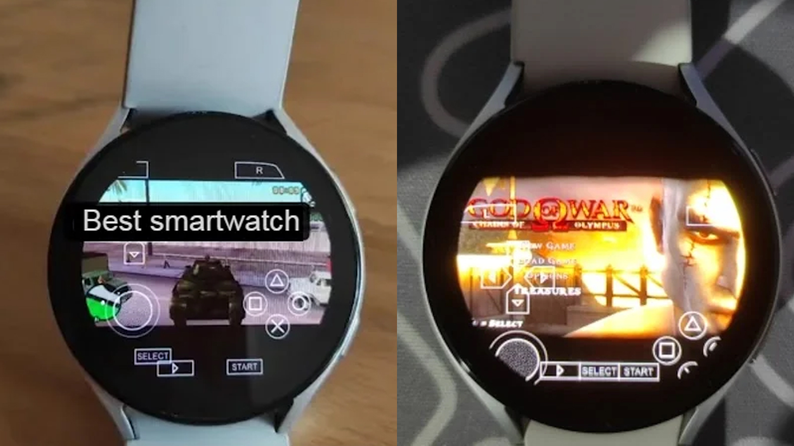 Người dùng biến Galaxy Watch5 thành “máy chơi game”: Chạy được cả GTA, God of War, Forza Horizon 4