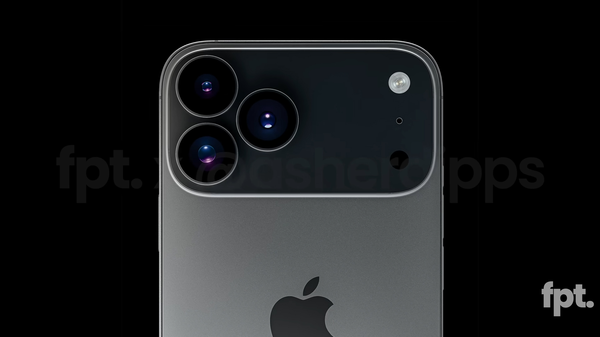 iPhone 17 Pro lộ ảnh render với thiết kế camera  độc lạ, đặt ngang như Google Pixel