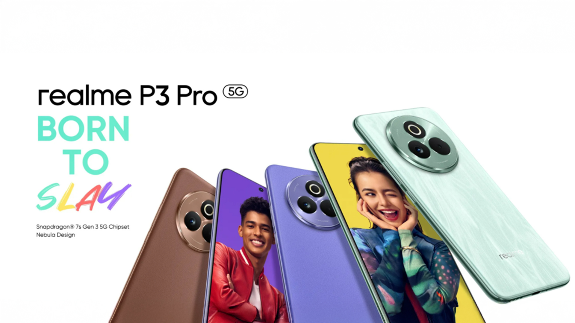 realme P3 Pro và P3x ra mắt: Có màn hình cong 120Hz, mặt lưng đổi màu, pin 6.000mAh và chuẩn IP69