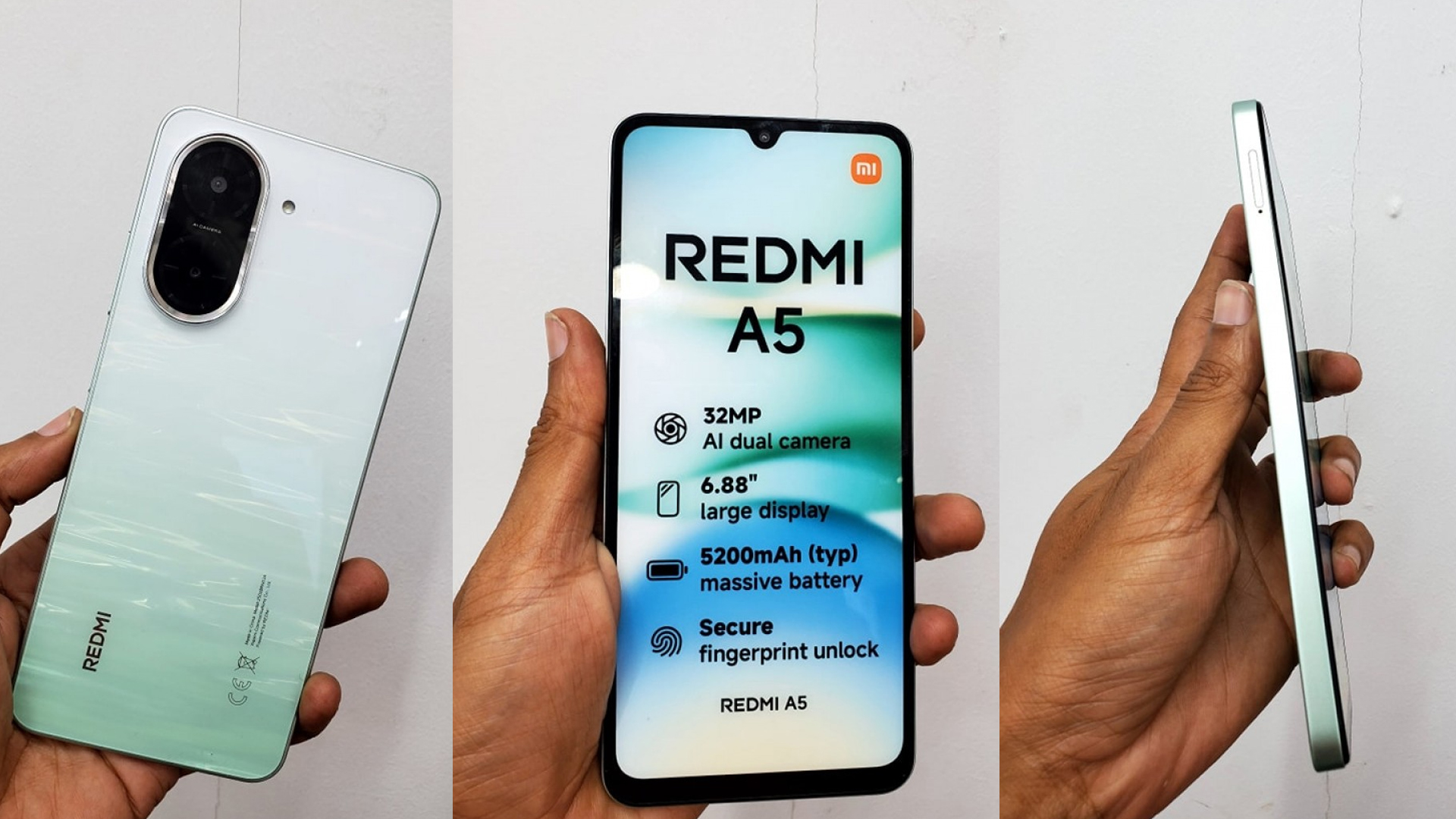 REDMI A5 bất ngờ lộ diện: Có màn lớn, pin trâu, chạy chip rất lạ, giá từ 2,3 triệu đồng