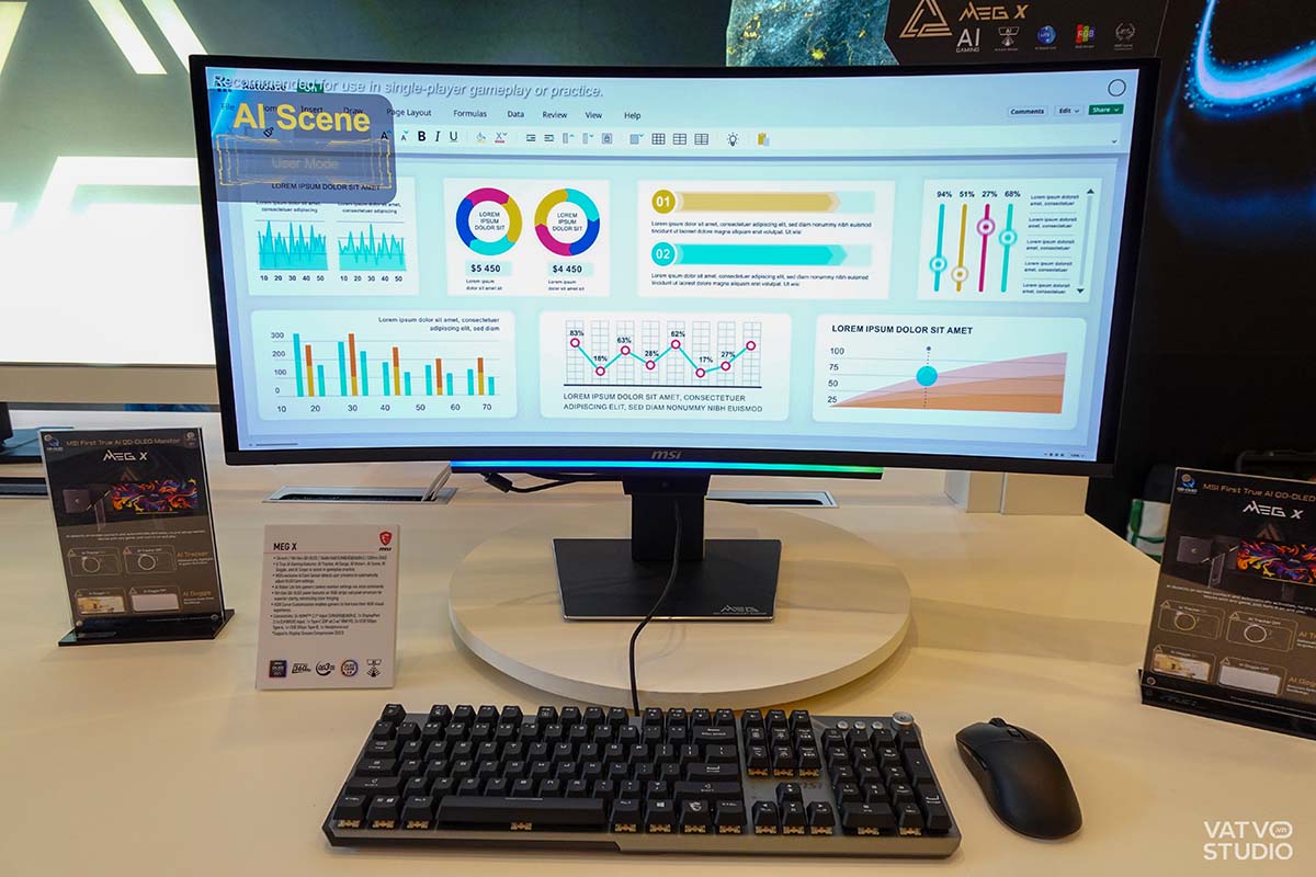 Đây là bộ đôi màn hình QD-OLED 360Hz tích hợp AI của MSI: Toàn thông số khủng, tính năng bạt ngàn cho game thủ插图2