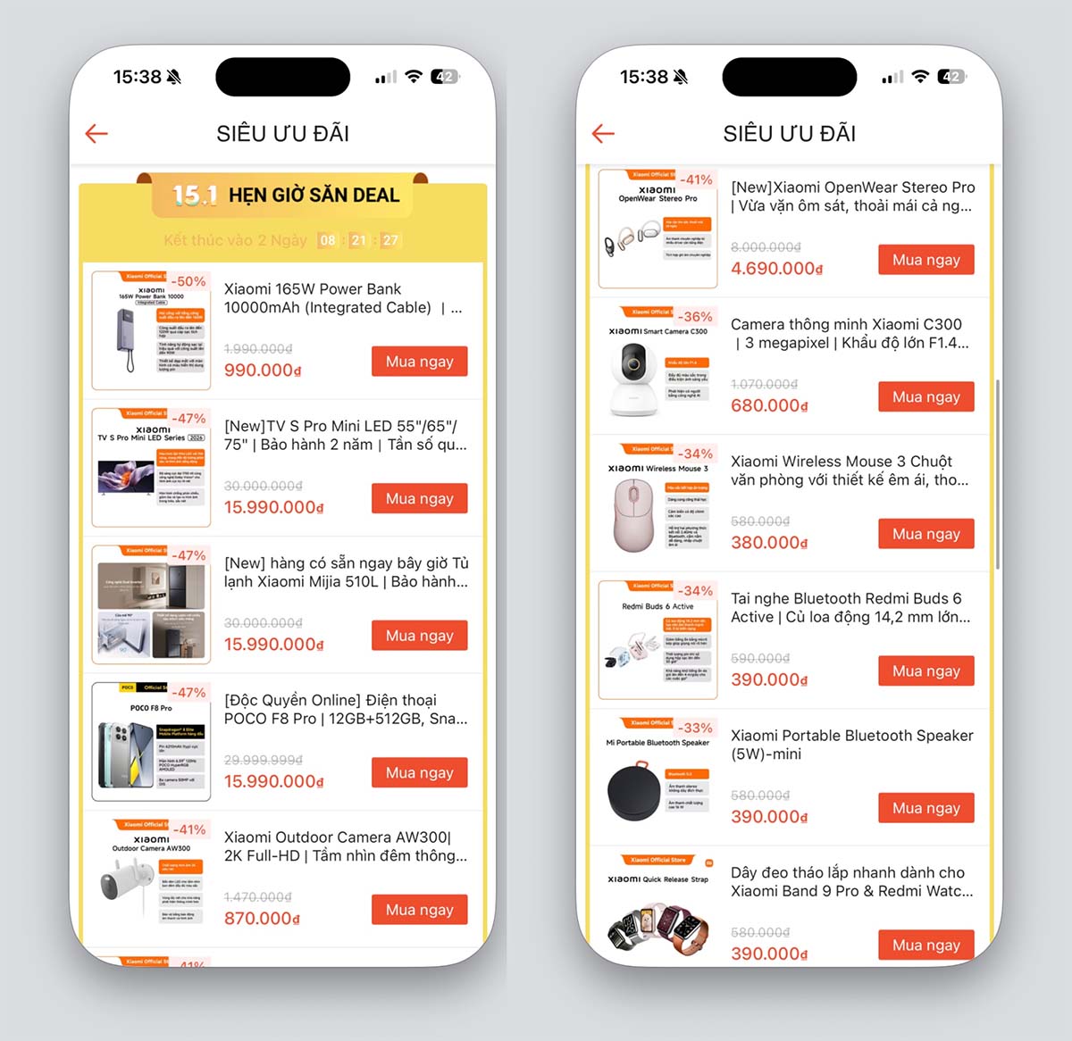 Gian hàng Xiaomi giảm giá ngay đầu năm mới: Toàn sản phẩm hot, có cả POCO F8 Pro, TV 75 inch…插图