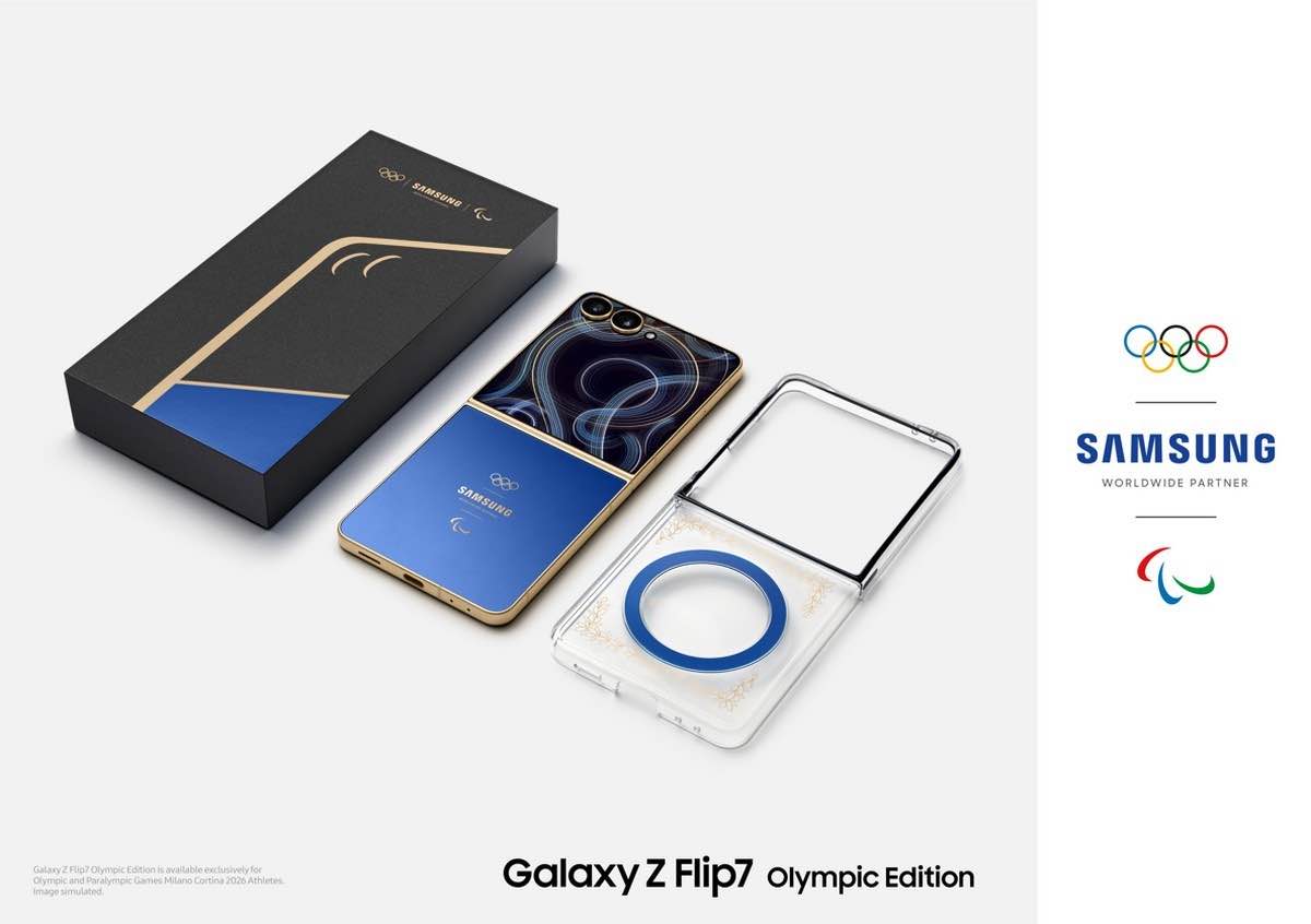Chiêm ngưỡng Galaxy Z Flip7 phiên bản Olympic cực đẹp của Samsung插图2 Chiêm ngưỡng Galaxy Z Flip7 phiên bản Olympic cực đẹp của Samsung插图2