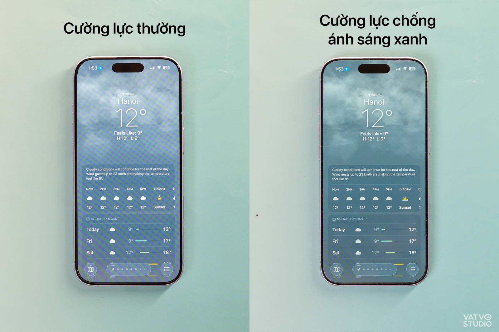Nên chọn cường lực thường hay cường lực chống ánh sáng xanh cho iPhone?插图3