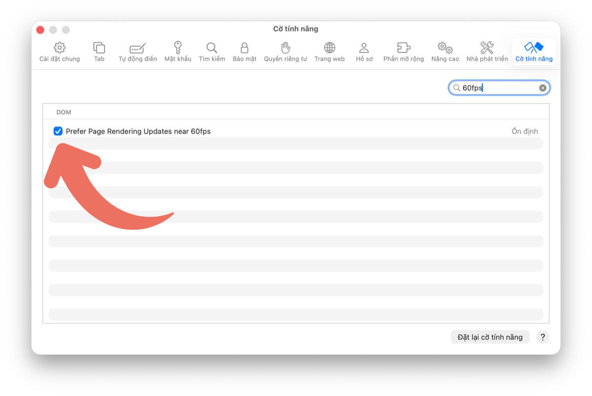 Cách mở khóa tần số quét 120Hz giúp lướt Safari siêu mượt trên iPhone, iPad và Mac插图5 Cách mở khóa tần số quét 120Hz giúp lướt Safari siêu mượt trên iPhone, iPad và Mac插图5