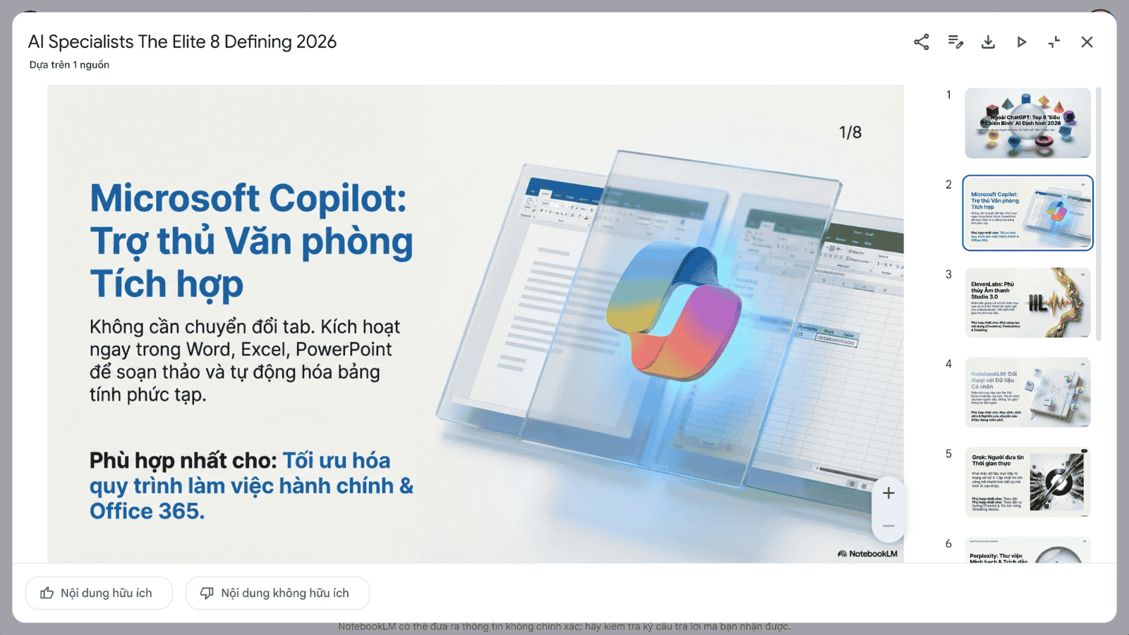 7 cách khai thác NotebookLM hiệu quả: Từ nghiên cứu tài liệu đến tạo slide và podcast插图1