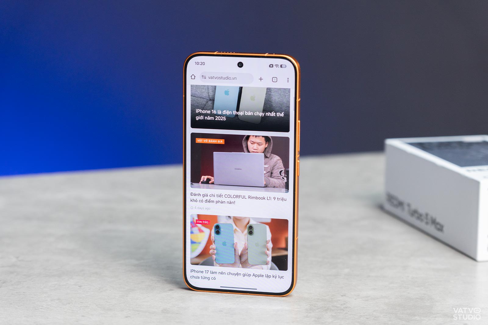 Trên tay REDMI Turbo 5 Max: Dimensity 9500s đầu tiên thế giới, màu cam như iPhone!插图6 Trên tay REDMI Turbo 5 Max: Dimensity 9500s đầu tiên thế giới, màu cam như iPhone!插图6