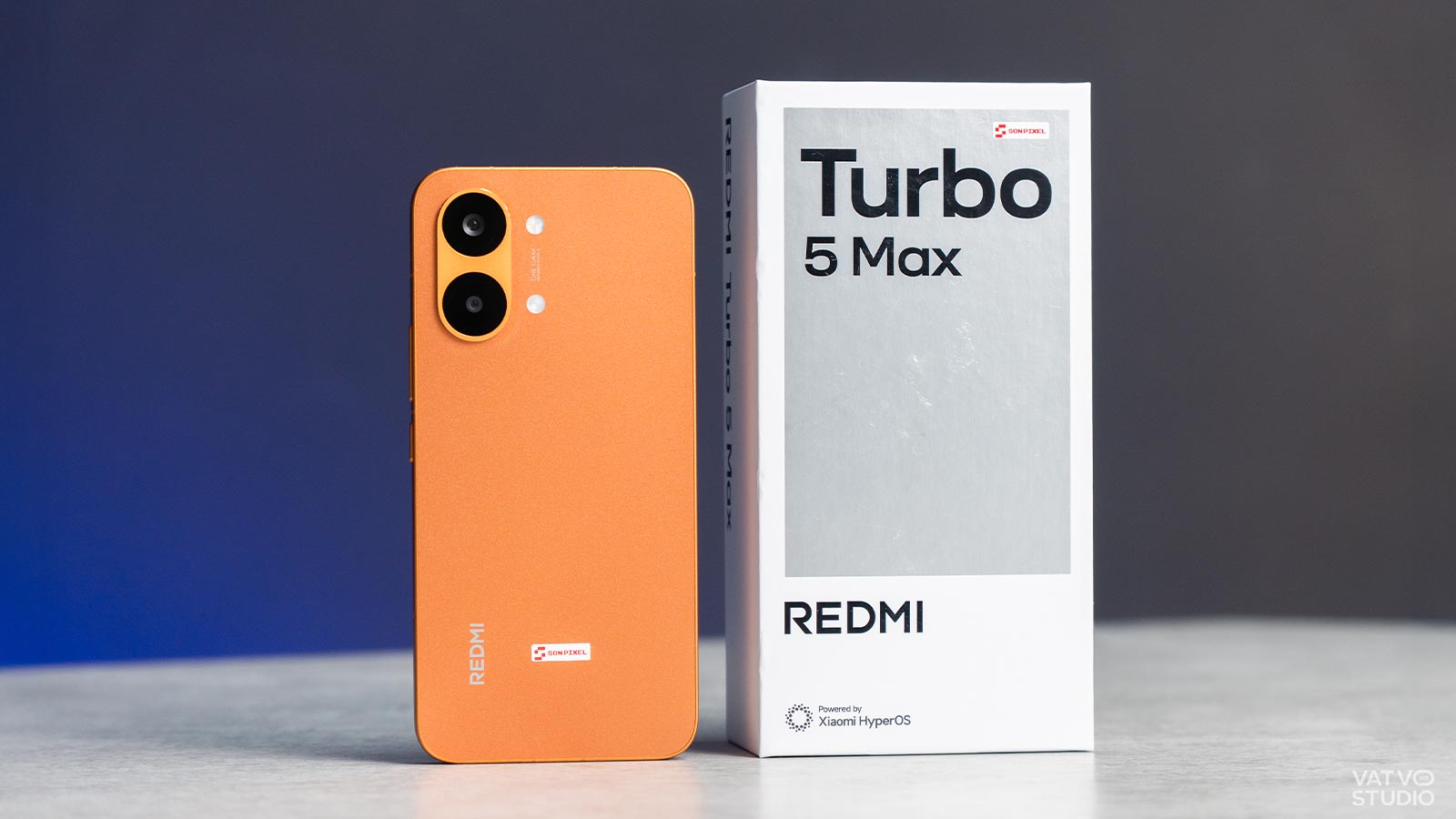Trên tay REDMI Turbo 5 Max: Dimensity 9500s đầu tiên thế giới, màu cam như iPhone!插图 Trên tay REDMI Turbo 5 Max: Dimensity 9500s đầu tiên thế giới, màu cam như iPhone!插图
