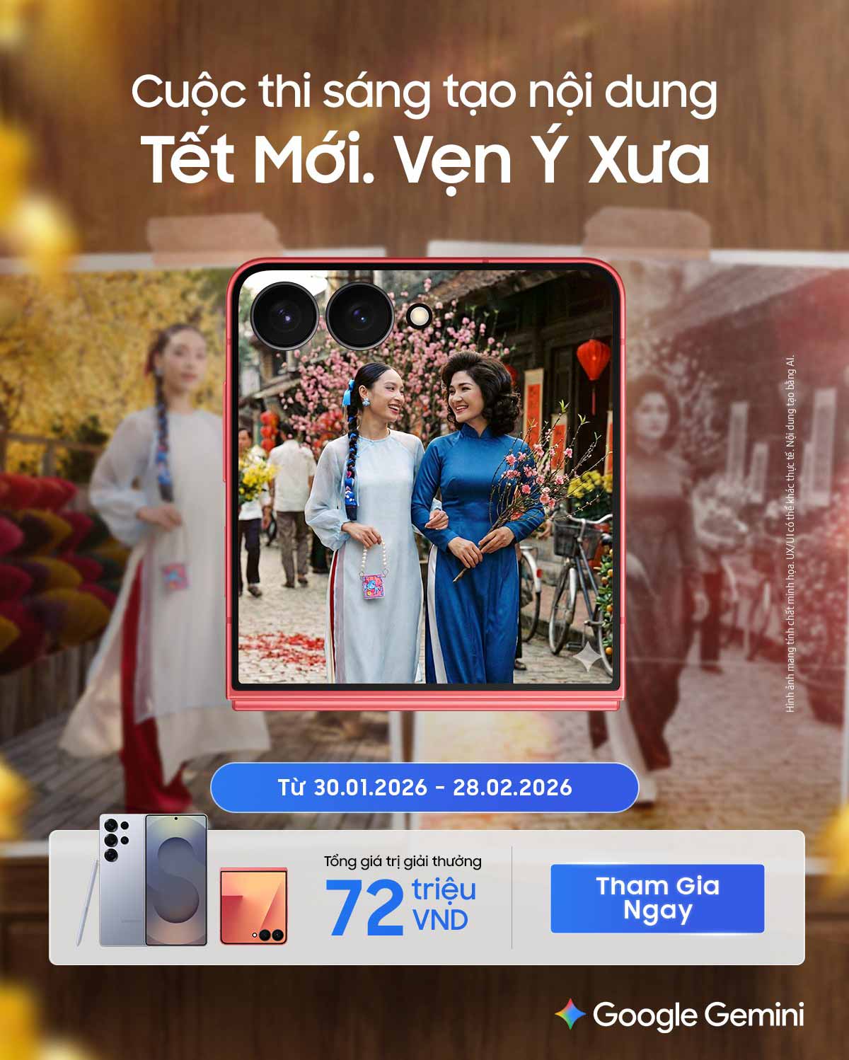 Samsung khởi động cuộc thi Tết Mới Vẹn Ý Xưa với tổng giải thưởng 72 triệu đồng插图